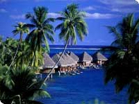 Poročno potovanje, Francoska Polinezija, Tahiti hotel Intercontinental Resort