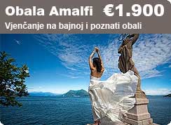 Vjenčanje u inozemstvu, Italija, obala Amalfi