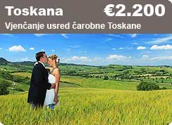 Vjenčanje u inozemstvu, Italija, Toskana